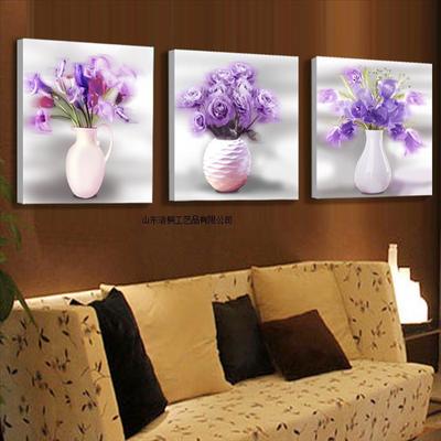 廠家供應 裝飾畫 無框畫 冰晶畫 有框畫 水晶畫 電表箱遮擋畫 浩桐工藝圖片_高清圖_細節(jié)圖-山東浩桐工藝品 -